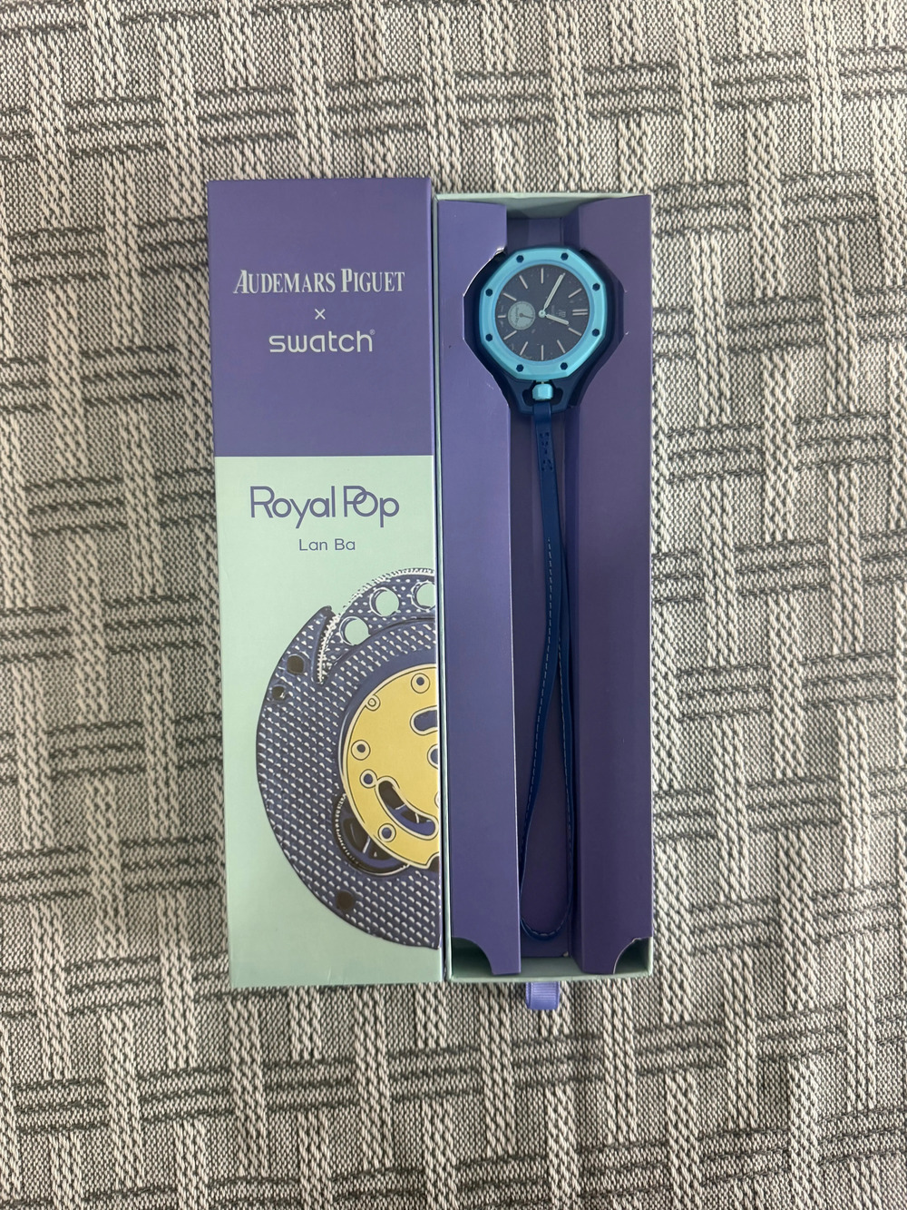 Swatch x AP Royal POP Collaboration Pocket Watch